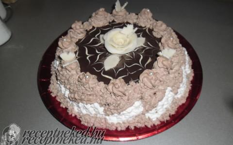 Tejszínes- csokoládétorta