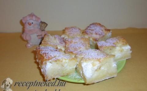 Gyors túrós szelet