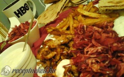 Wellness gyros tál