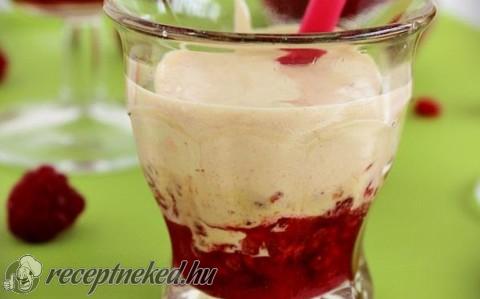 Málnás zabaglione