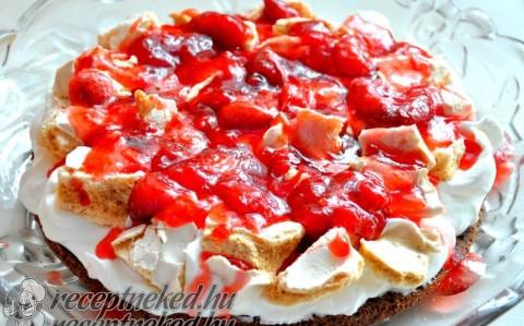 Túróhabos pavlova