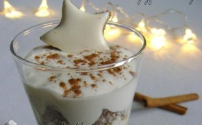 Mascarponés pohárkrém fahéjas csillagokkal