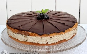 Aszalt szilvakrémes torta
