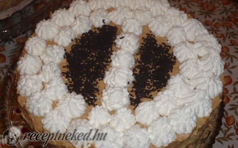Tejszínes tejkaramella  torta