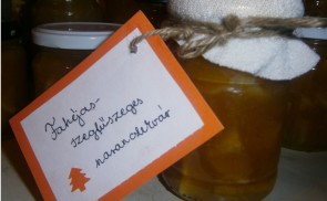 Fahéjas, szegfűszeges narancslekvár