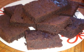 Céklás brownie