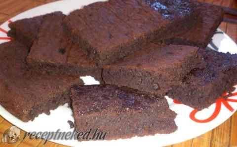 Céklás brownie