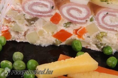 Sonkatekercs recept