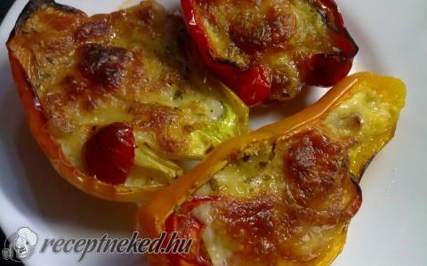 Sült töltött paprika