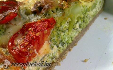 Brokkolis quiche