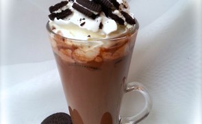 Oreos házi forró csoki