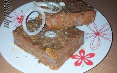 Tepsis fasírt (vagy lusta fasírt)
