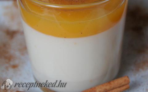 Téli álom panna cotta