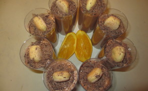 Narancsos csokimousse