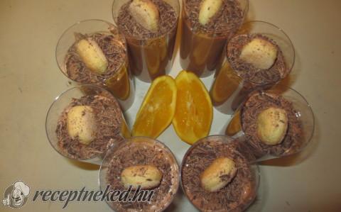 Narancsos csokimousse