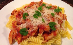 Fusilli arrabiata