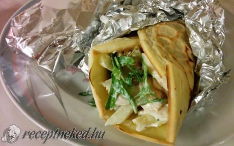 Diétás, egészséges maradékfaló tortilla