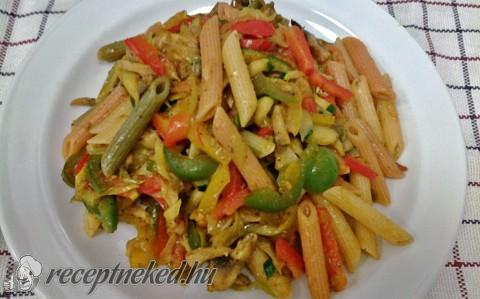 Zöldséges penne