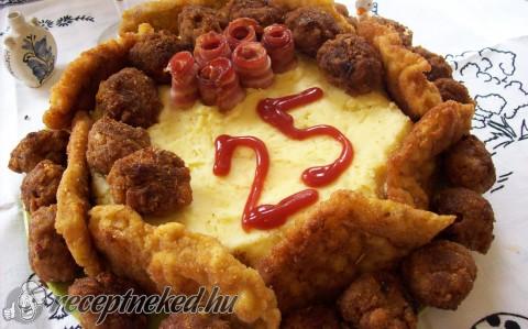 Sós torta