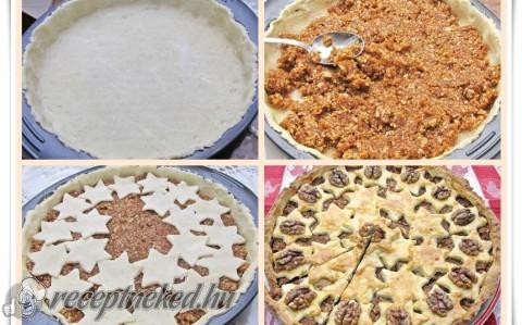 Cukormentes almás pite