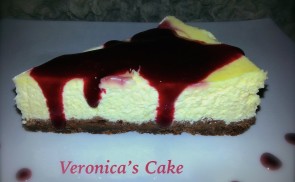 Cheesecake málnaöntettel