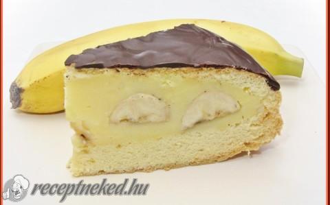 Banáncsemege torta