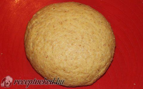 Diós-krémes szelet