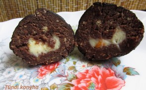 Narancsos tiramisu golyó