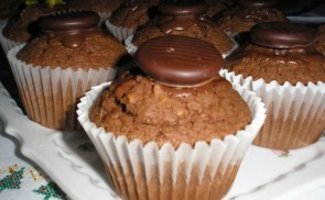 Kardamomos csokis muffin