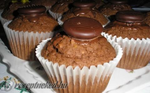 Kardamomos csokis muffin
