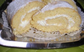 Mascarponés túrótekercs