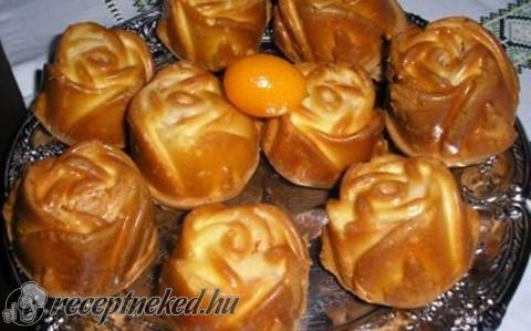 Muffinrózsa kumquattal