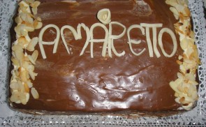 Amarettos mandulatorta