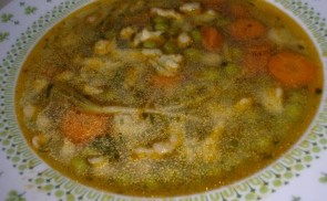 Tavaszi borsóleves