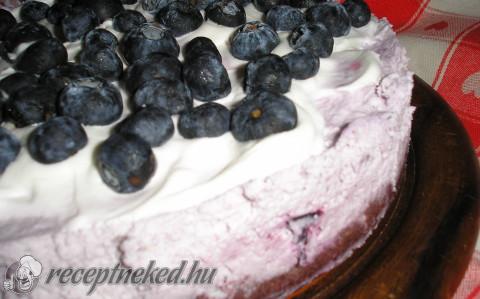 Áfonya torta