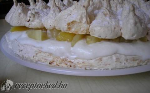 Pina Colada Pavlova torta