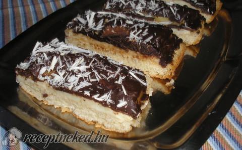 Csokis-banános szelet