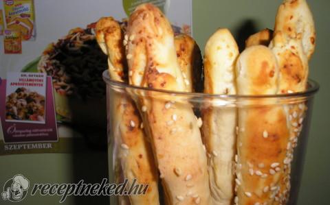 Szezámos grissini