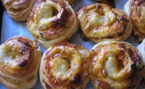Pizzás csiga