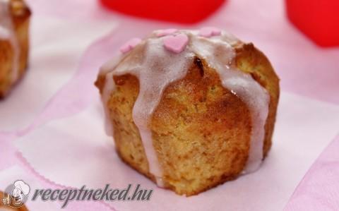 Valentin napi narancsos muffin