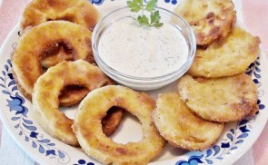 Szezámmagos rántott cukkini