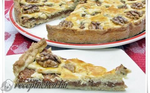 Cukormentes almás pite