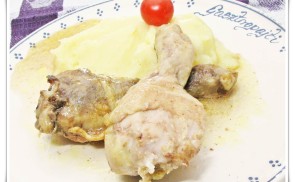 Csirkecombok curry fűszerkeverékkel