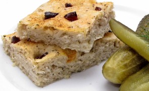Focaccia napon szárított paradicsommal