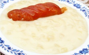 Karalábéfőzelék egyszerűen