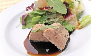 Lazac steak balzsamecet redukción