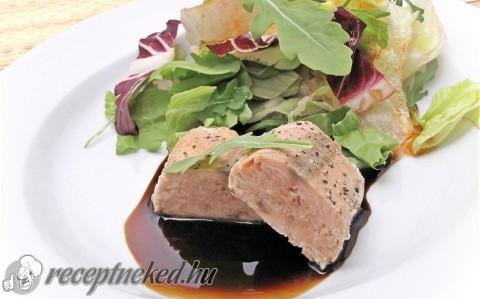 Lazac steak balzsamecet redukción