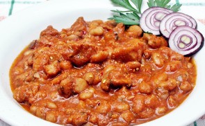 Paradicsomos bab egytál – picadillo