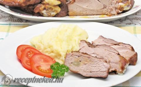 Fokhagymás, pácolt pulyka felsőcomb