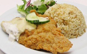 Rántott pangasius / cápaharcsa